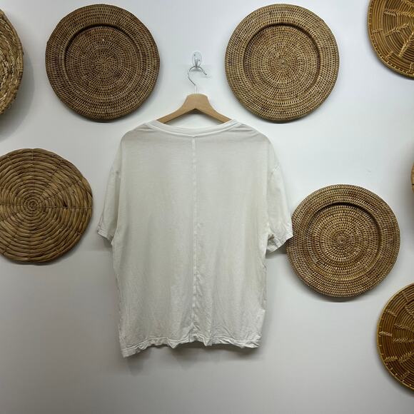 Lululemon White All Yours Tee Graphic T-Shirt Oversized Athleisure Workout Yoga - Picture 3 of 7